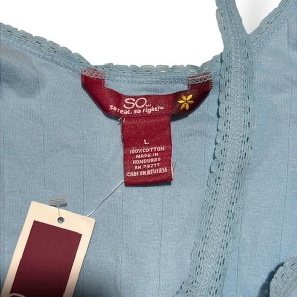 SO Blue Tank Top - Picture 2 of 2